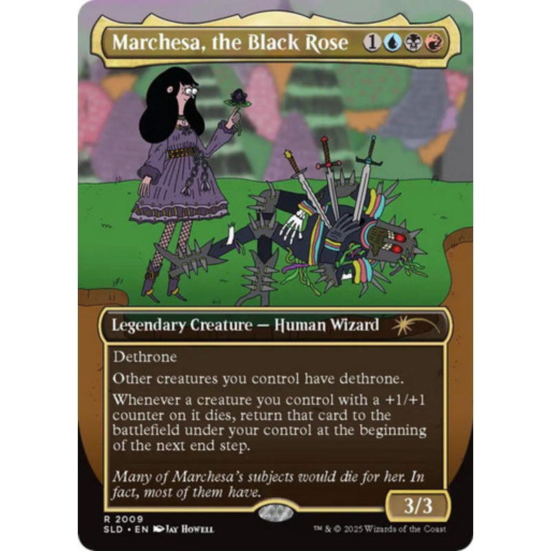 Marchesa, the Black Rose (Secret Lair - Featuring: Jay Howell) | Secret Lair Drops