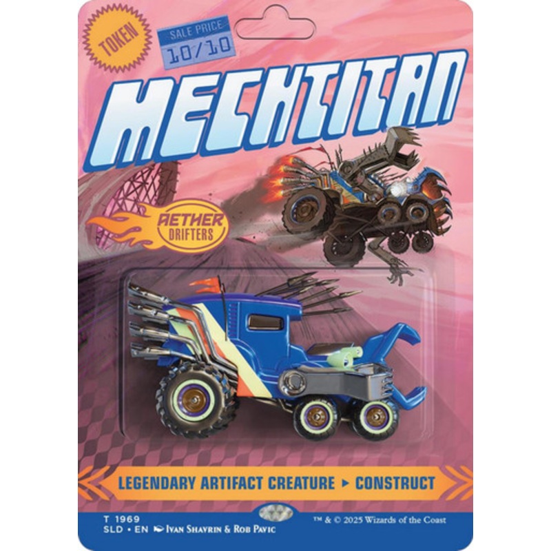 Mechtitan Token (Foil) (Secret Lair - Aether Drifters) | Secret Lair Drops