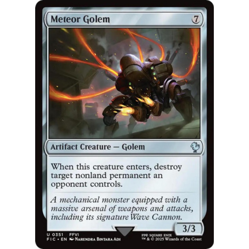Meteor Golem | FINAL FANTASY Commander