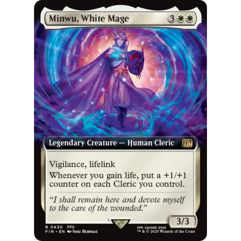 Minwu, White Mage (Extended Art) | FINAL FANTASY
