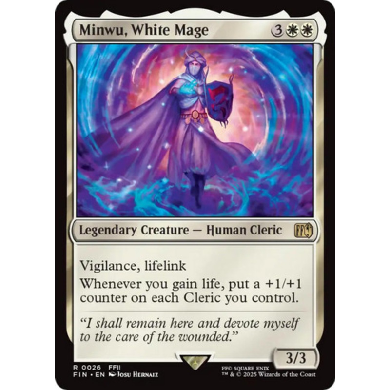 Minwu, White Mage | FINAL FANTASY