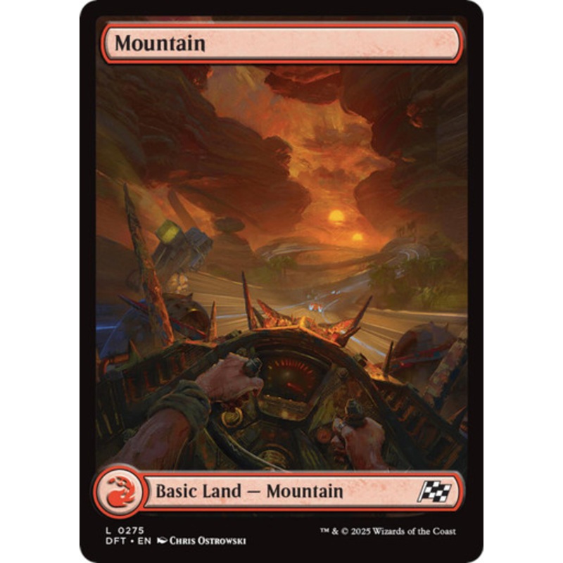 Mountain (#275) (Full Art) | Aetherdrift