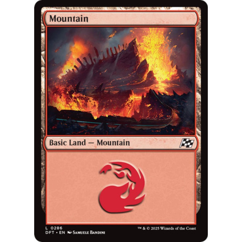 Mountain (#286) (Foil) | Aetherdrift