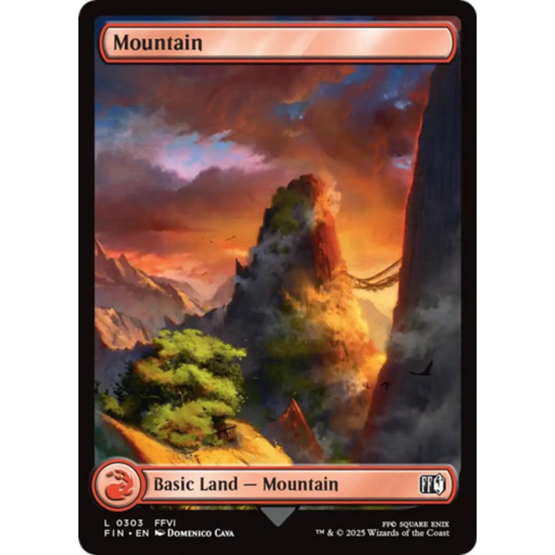 Mountain (#303) (Full Art) | FINAL FANTASY