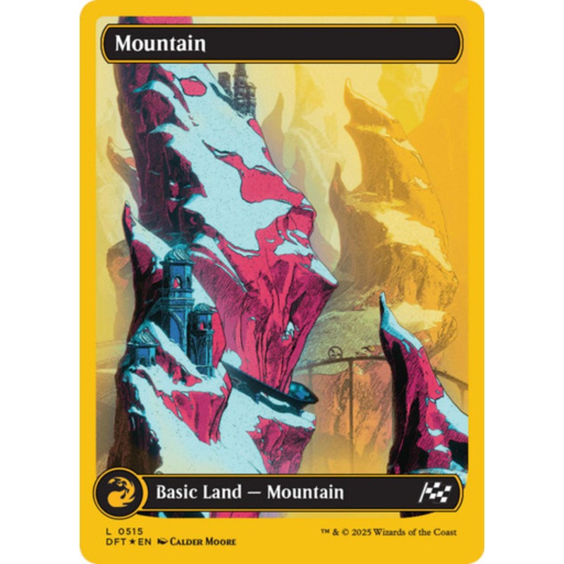 Mountain (#515) (Full Art First-Place Foil) | Aetherdrift