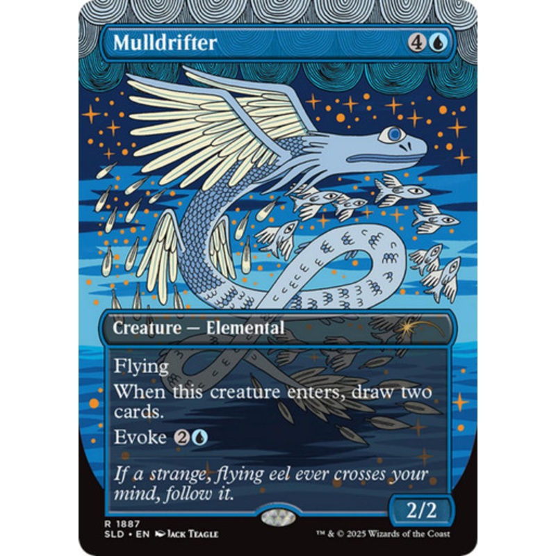 Mulldrifter (Foil) (Secret Lair - Featuring: Jack Teagle) | Secret Lair Drops