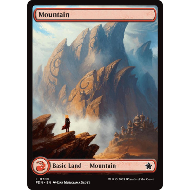 Mountain (#288) (Full Art) | Foundations