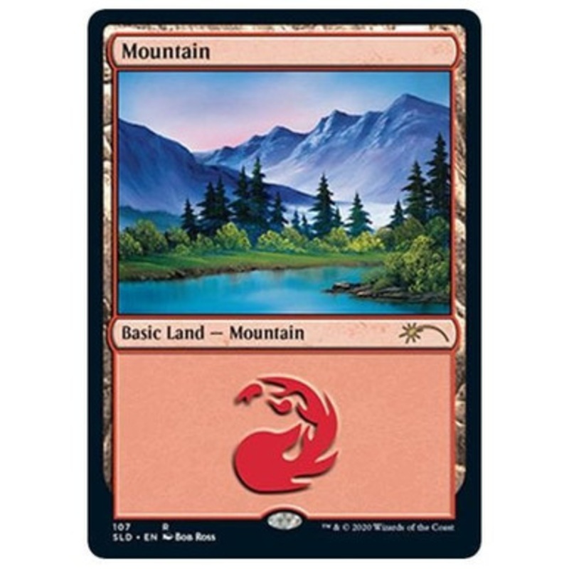 Mountain (#107) (Foil) (Secret Lair - Happy Little Gathering) | Secret Lair Drops