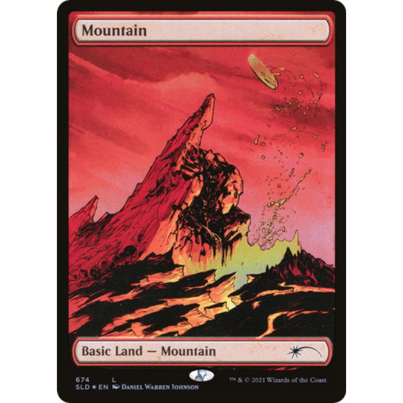 Mountain (Foil) (Secret Lair - Heads I Win, Tails You Lose) | Secret Lair Drops