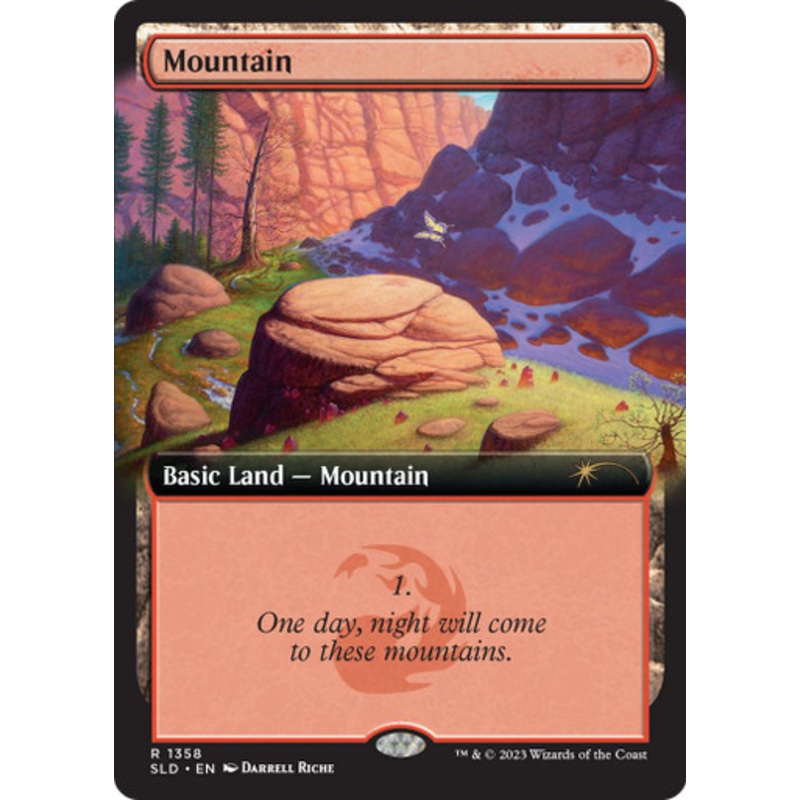 Mountain (#1358) (Secret Lair - The Mountain Goats) | Secret Lair Drops