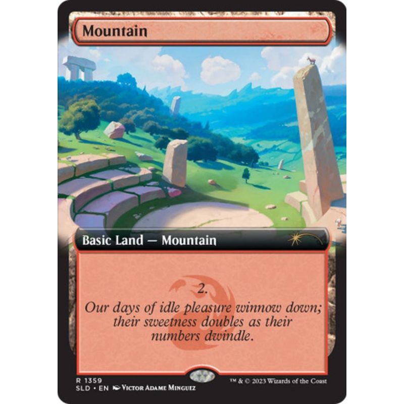Mountain (#1359) (Secret Lair - The Mountain Goats) | Secret Lair Drops