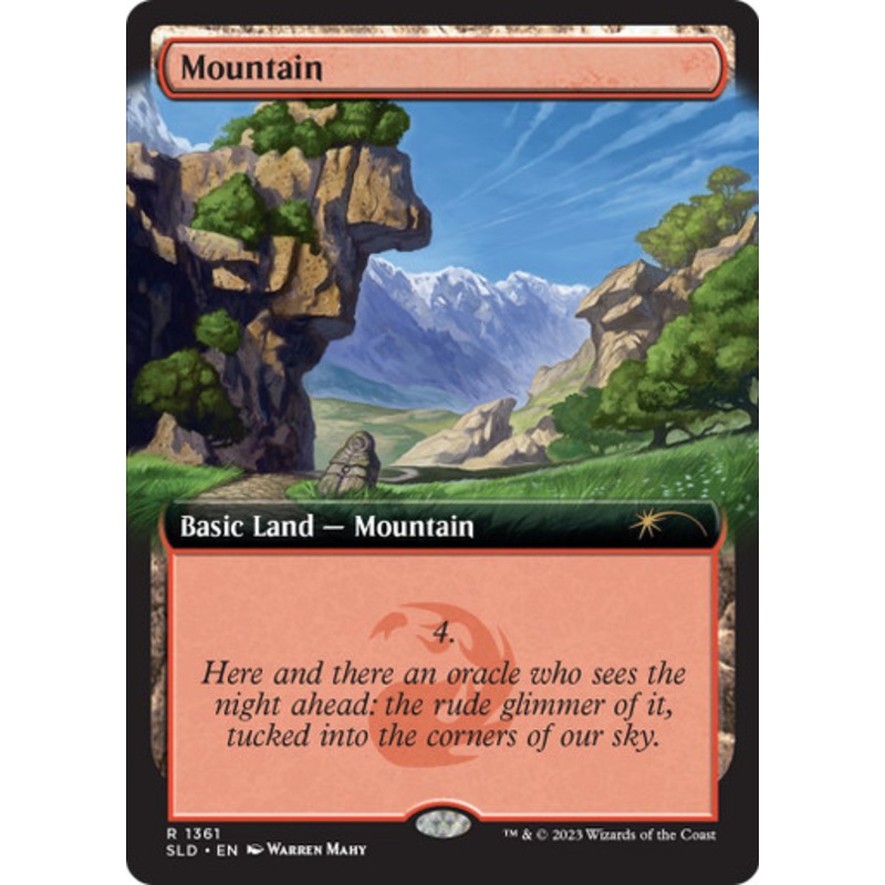 Mountain (#1361) (Secret Lair - The Mountain Goats) | Secret Lair Drops