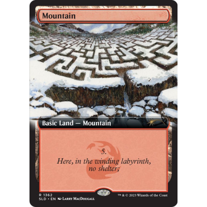 Mountain (#1362) (Secret Lair - The Mountain Goats) | Secret Lair Drops