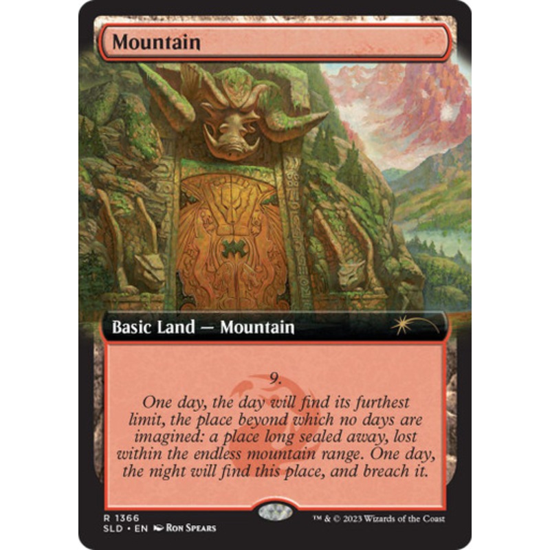 Mountain (#1366) (Secret Lair - The Mountain Goats) | Secret Lair Drops