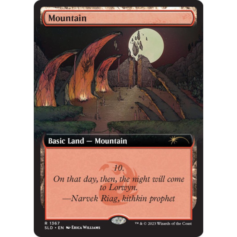 Mountain (#1367) (Secret Lair - The Mountain Goats) | Secret Lair Drops