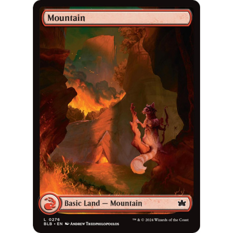 Mountain (#276) (Full Art) | Bloomburrow