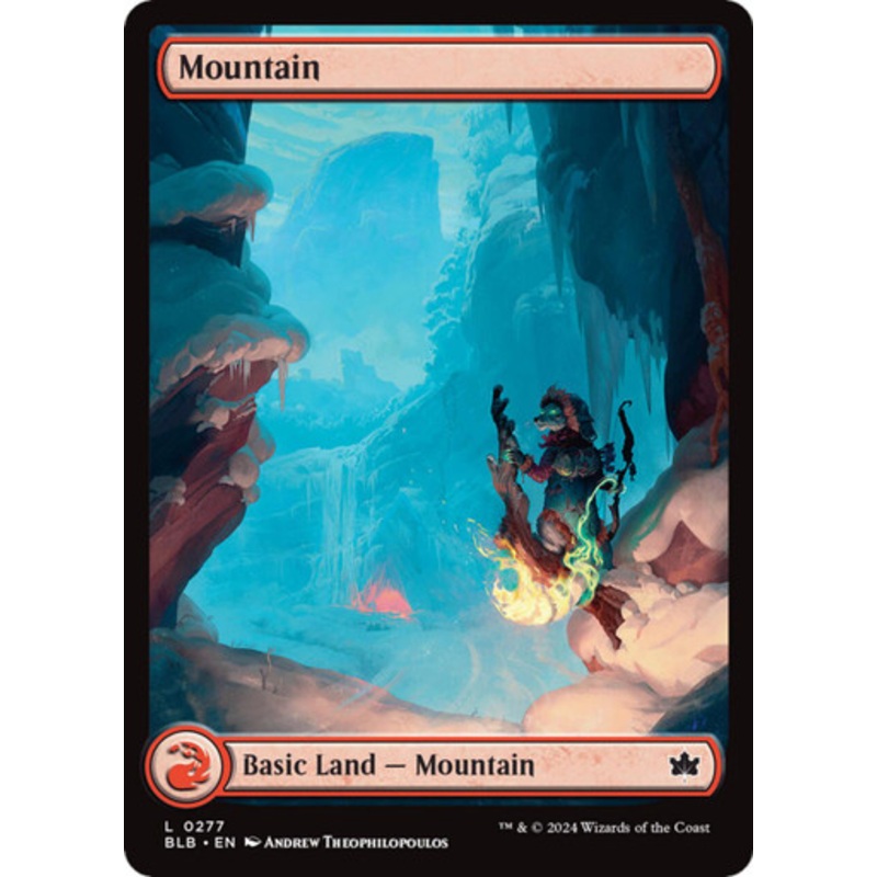 Mountain (#277) (Full Art) | Bloomburrow