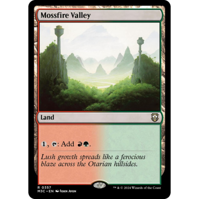 Mossfire Valley | Modern Horizons 3 Commander