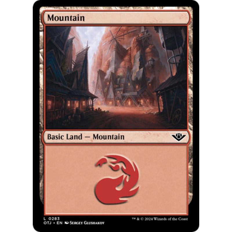 Mountain (#283) | Outlaws of Thunder Junction