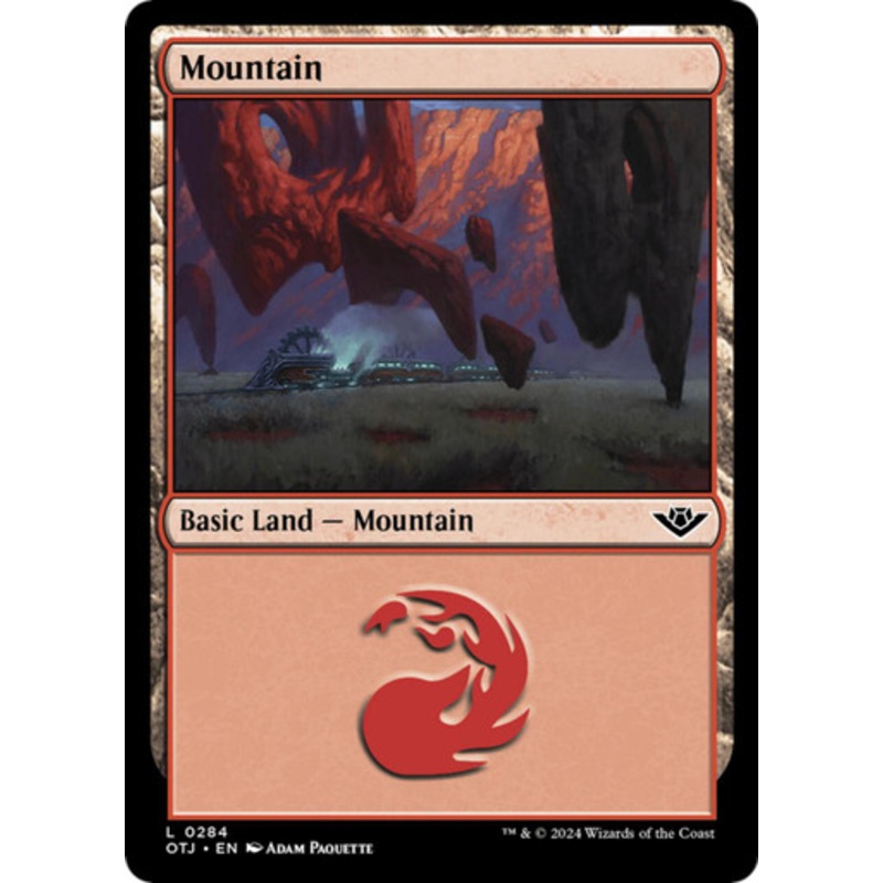 Mountain (#284) | Outlaws of Thunder Junction