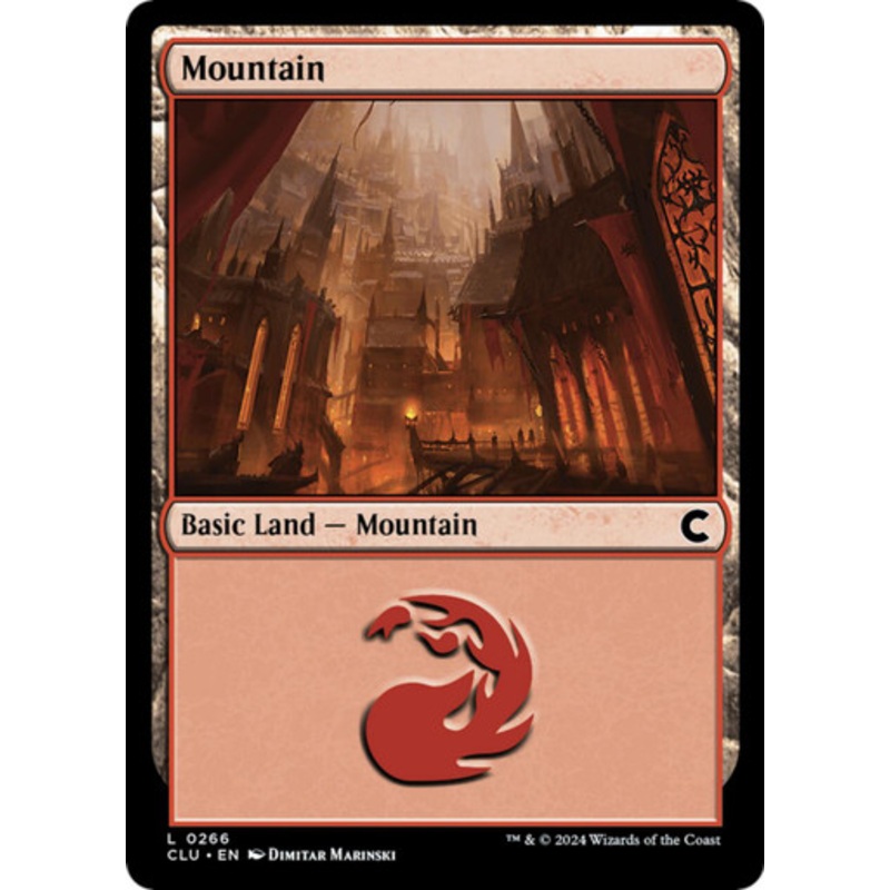 Mountain (#266) | Ravnica: Clue Edition