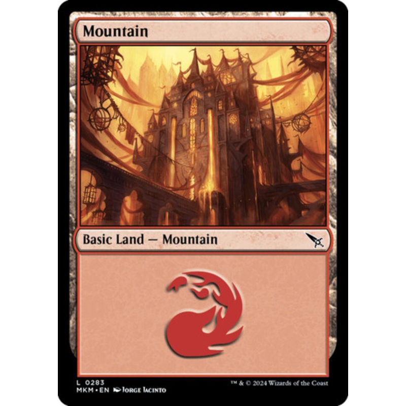 Mountain (#283) (foil) | Murders at Karlov Manor