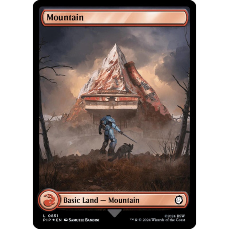Mountain (#851) (Surge Foil)
