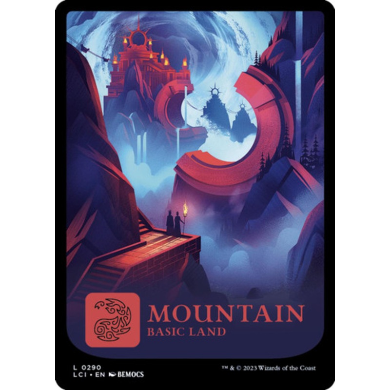 Mountain (#290) (Full Art) | Lost Caverns of Ixalan