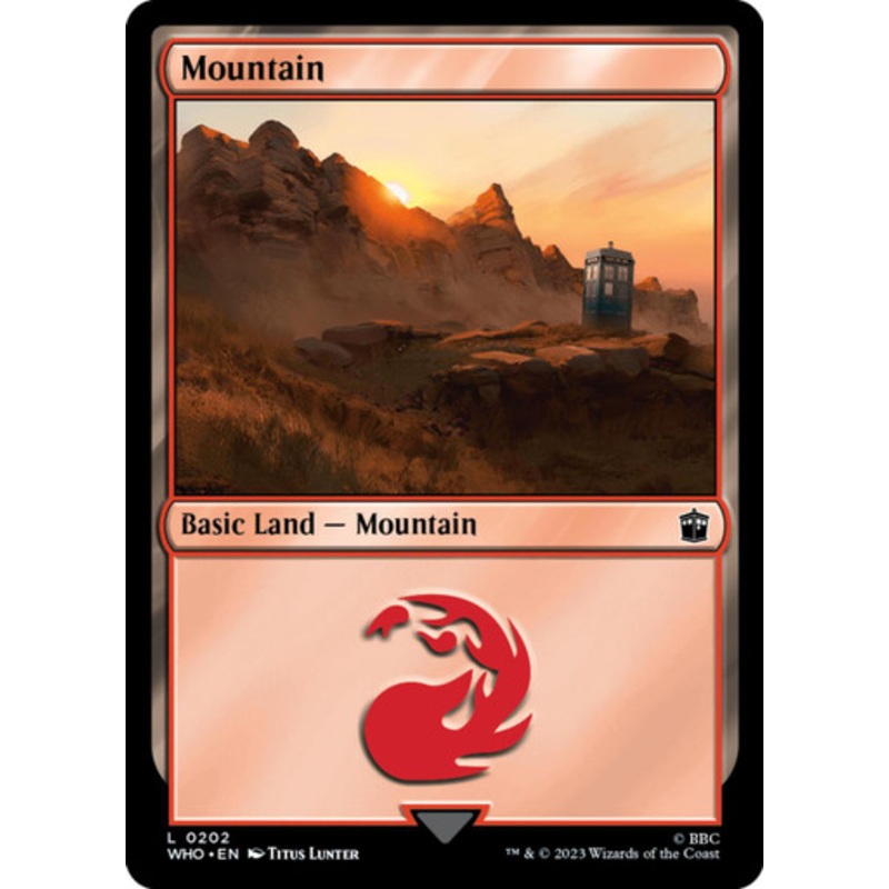 Mountain (#202) (foil) | Universes Beyond: Doctor Who
