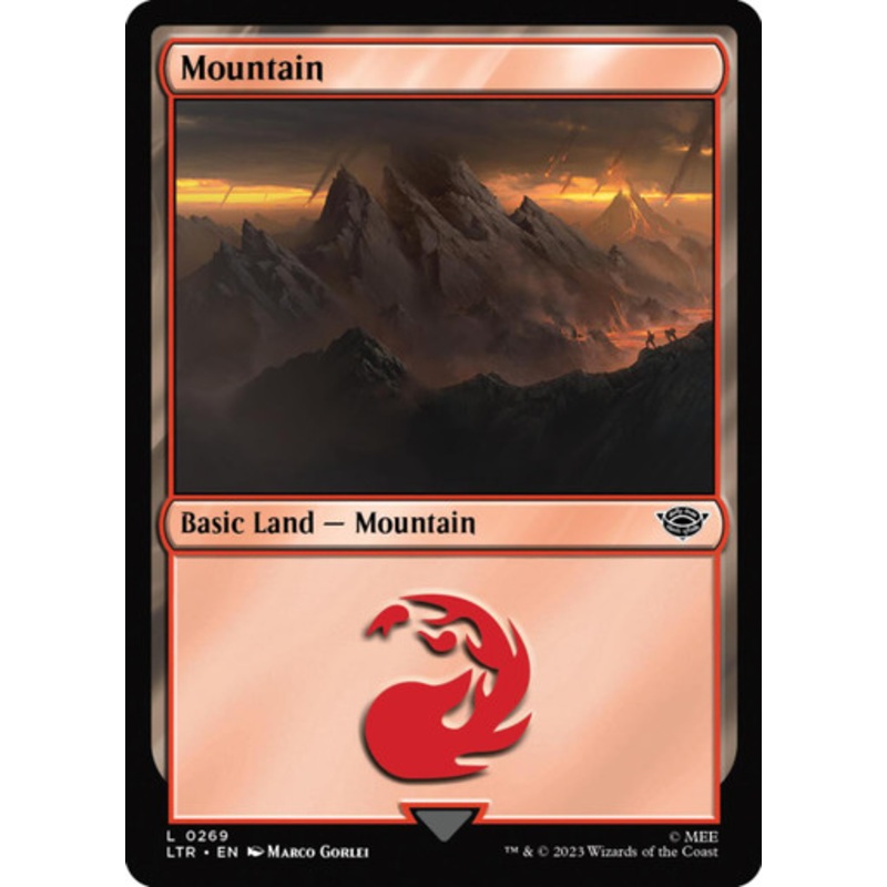 Mountain (#269) (foil) | The Lord of the Rings: Tales of Middle-earth
