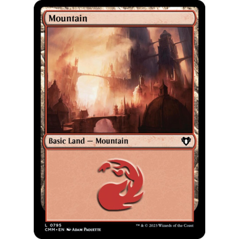 Mountain (#795) | Commander Masters