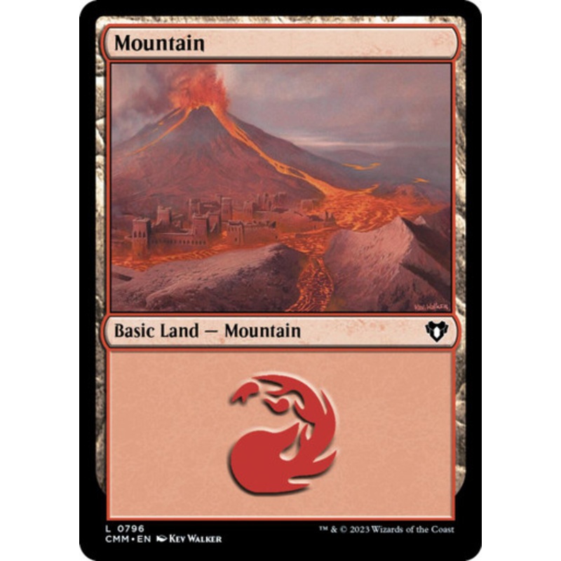 Mountain (#796) | Commander Masters