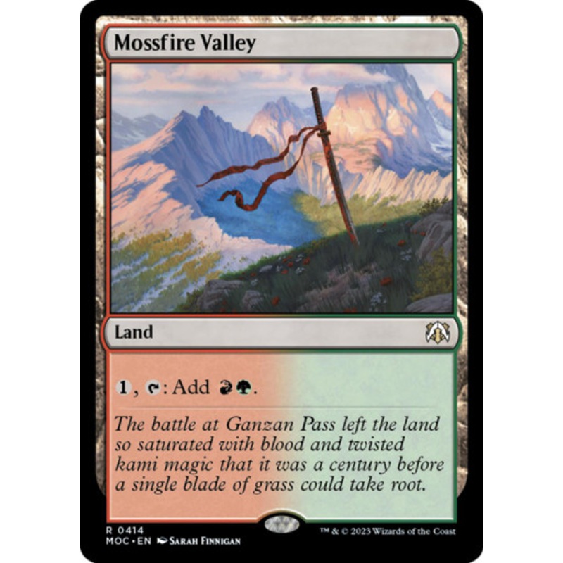 Mossfire Valley | March of the Machine Commander