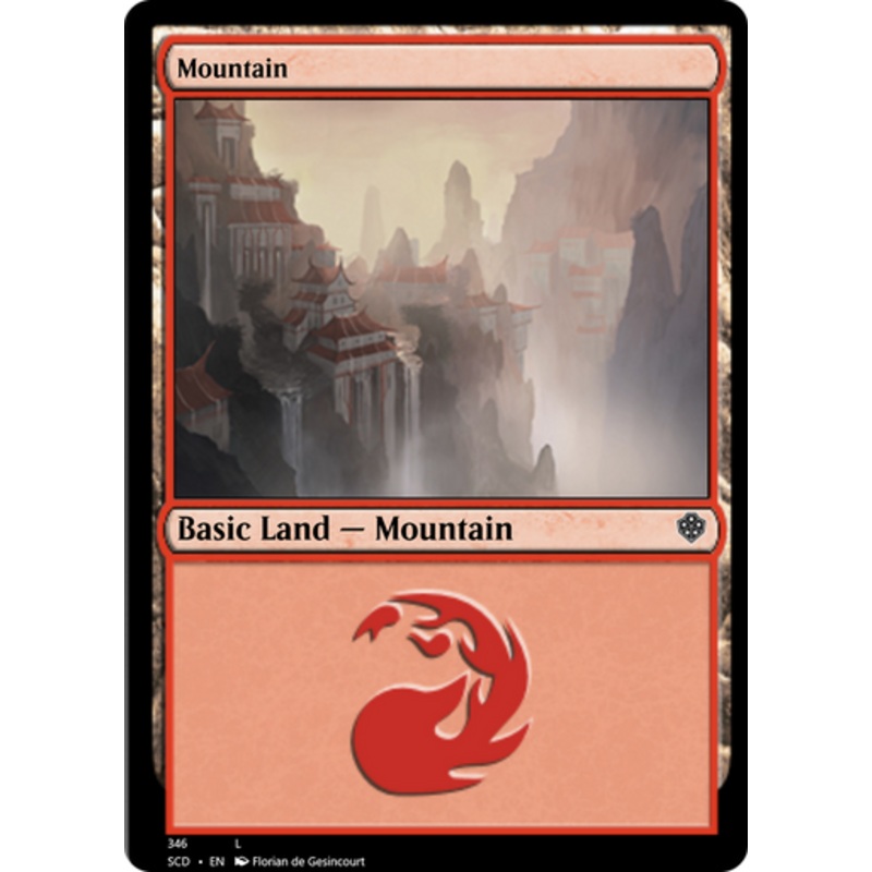 Mountain (#346) | Starter Commander Decks