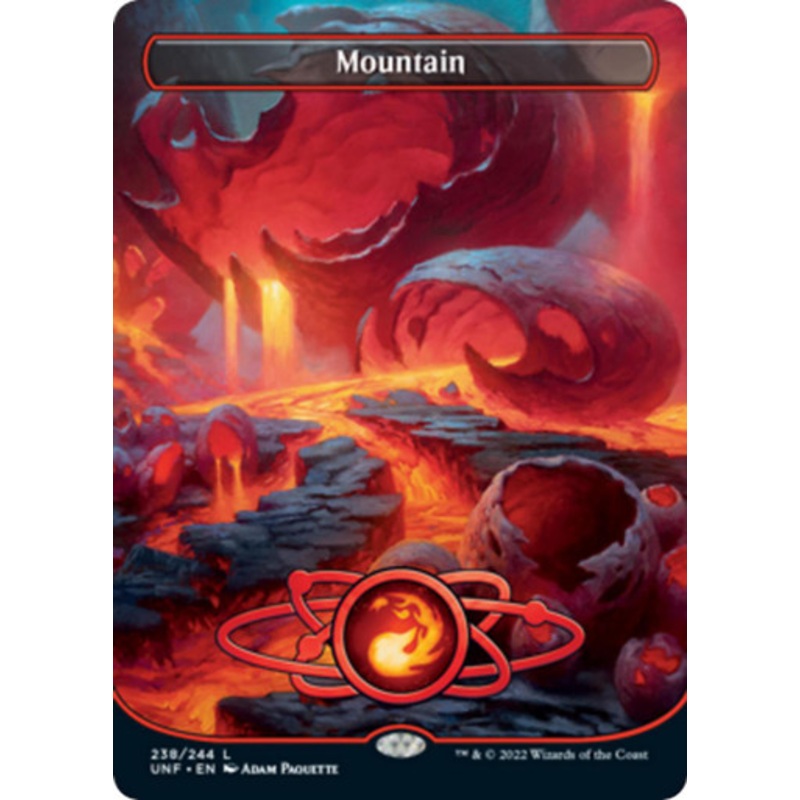 Mountain #238 (Borderless) | Unfinity