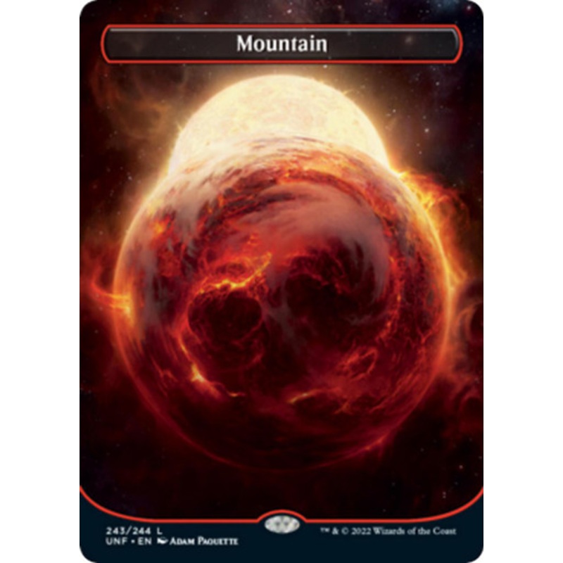 Mountain #243 (Borderless) | Unfinity