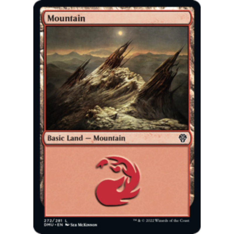 Mountain (#272) (foil) | Dominaria United