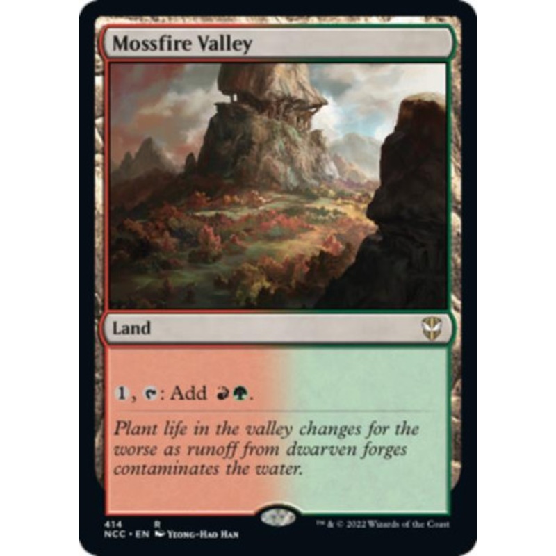 Mossfire Valley | Streets of New Capenna Commander