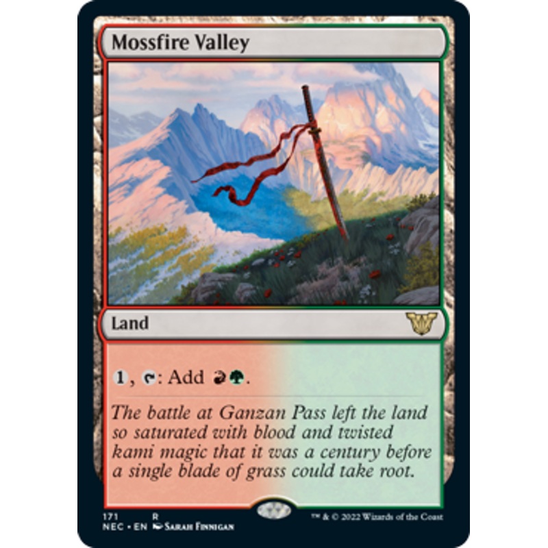 Mossfire Valley | Kamigawa: Neon Dynasty Commander