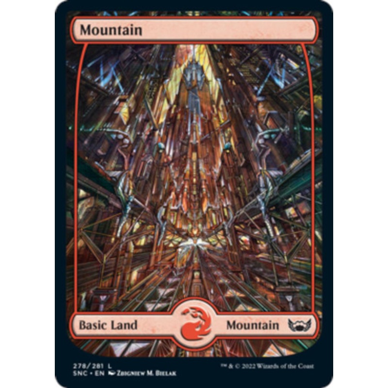 Mountain (#278) (Full Art) | Streets of New Capenna