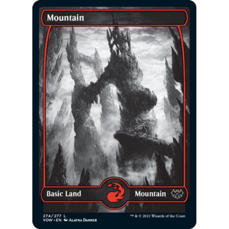 Mountain (#274) (Extended Art) | Innistrad: Crimson Vow