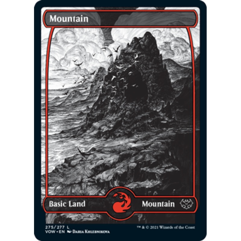 Mountain (#275) (Extended Art) | Innistrad: Crimson Vow
