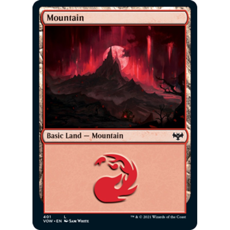 Mountain (#401) | Innistrad: Crimson Vow