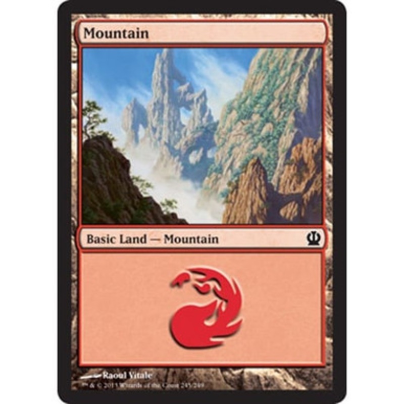 Mountain (#245) (foil) | Theros