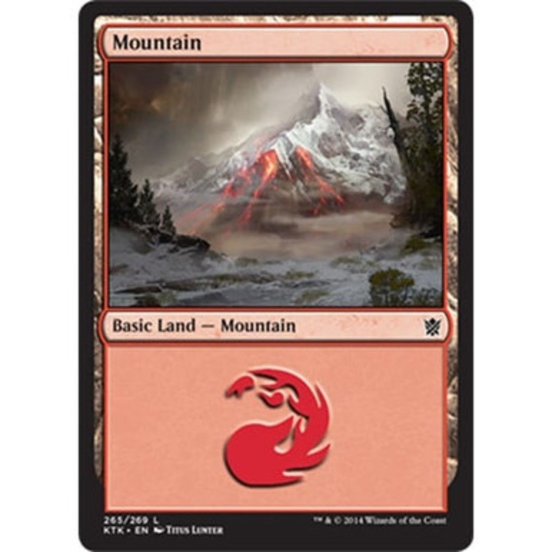 Mountain (#265) | Khans of Tarkir