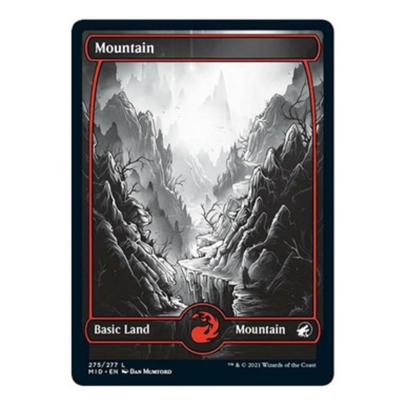 Mountain (#275) (Extended Art) | Innistrad: Midnight Hunt