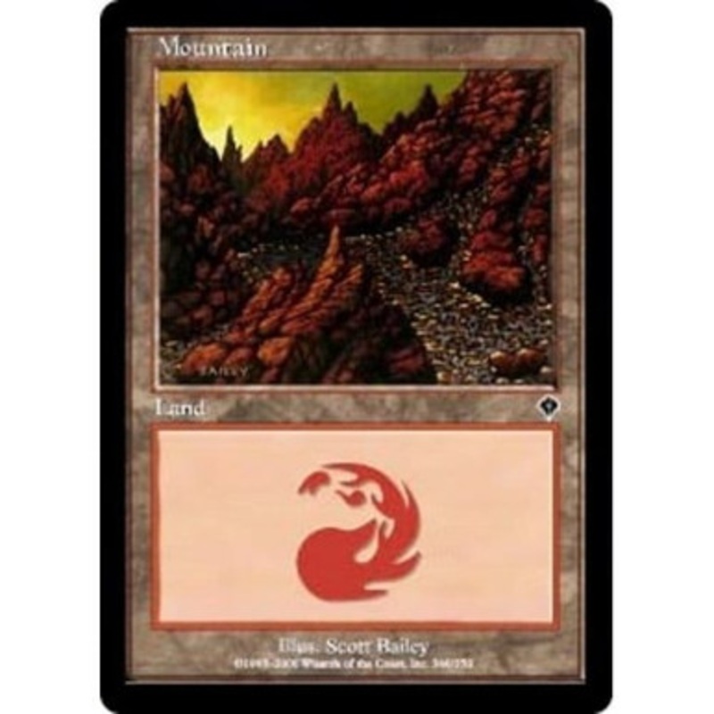 Mountain (#346) (foil) | Invasion