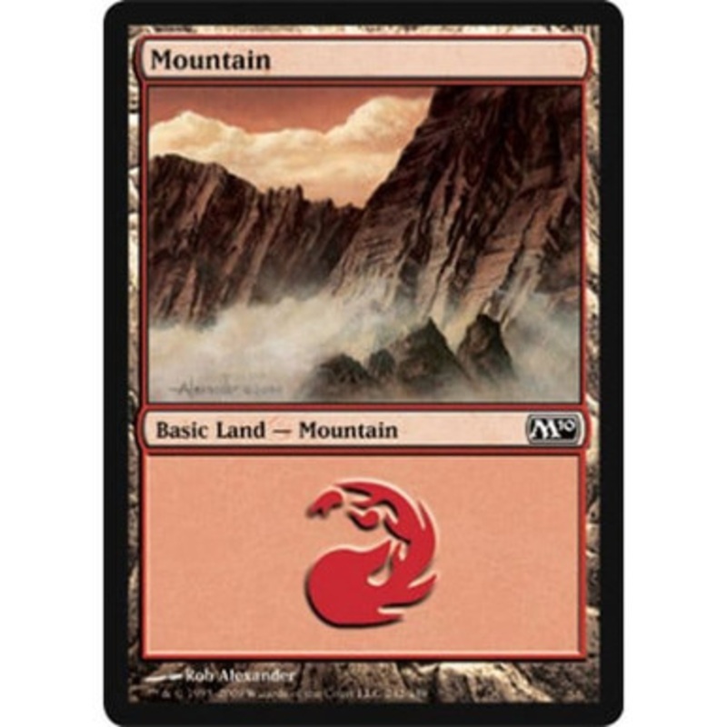 Mountain (#242) | Magic 2010 Core Set