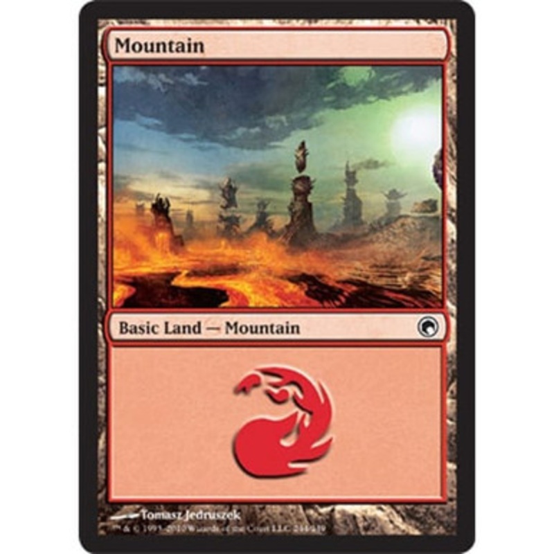 Mountain (#244) | Scars of Mirrodin