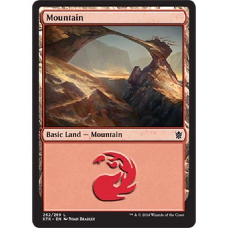 Mountain (#262) | Khans of Tarkir